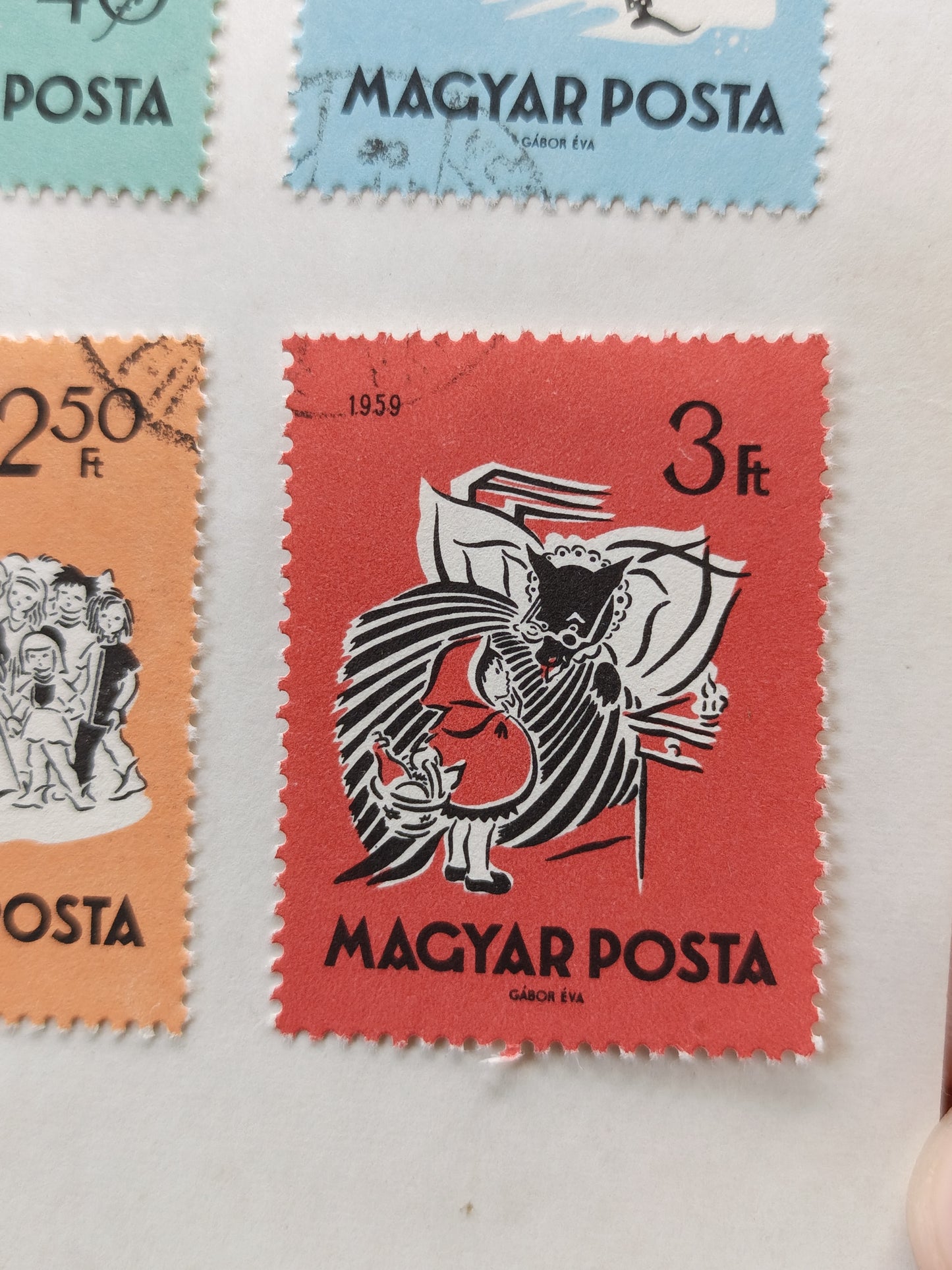 1959 Hungary Fairy Tales Stamp Set