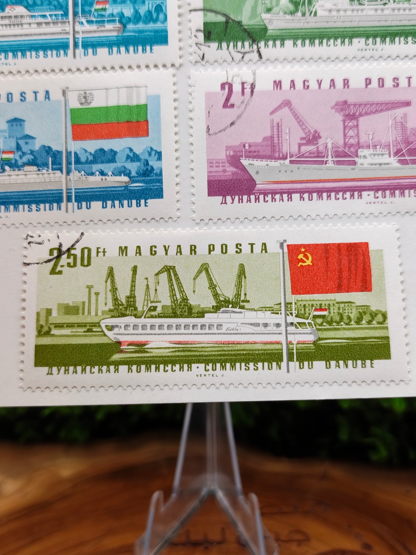 1967 Hungary Danube Commission Postage Stamp Set