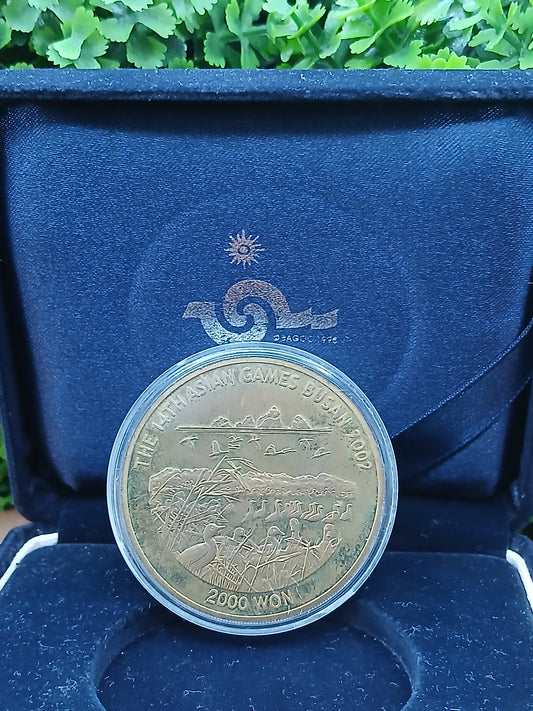 14th asian games busan 2002 medal