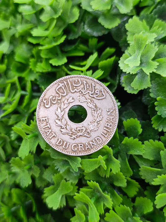 1 piaster . greater Lebanon 1936