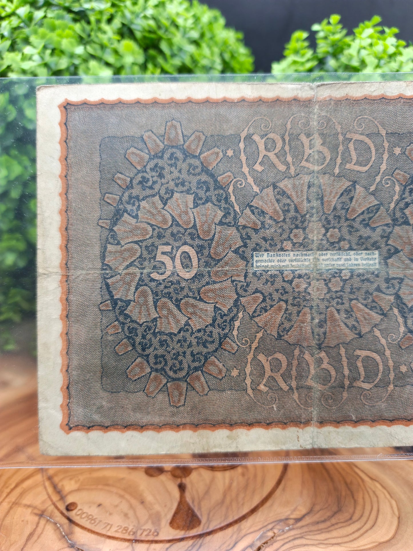 50 mark . Germany . 1919