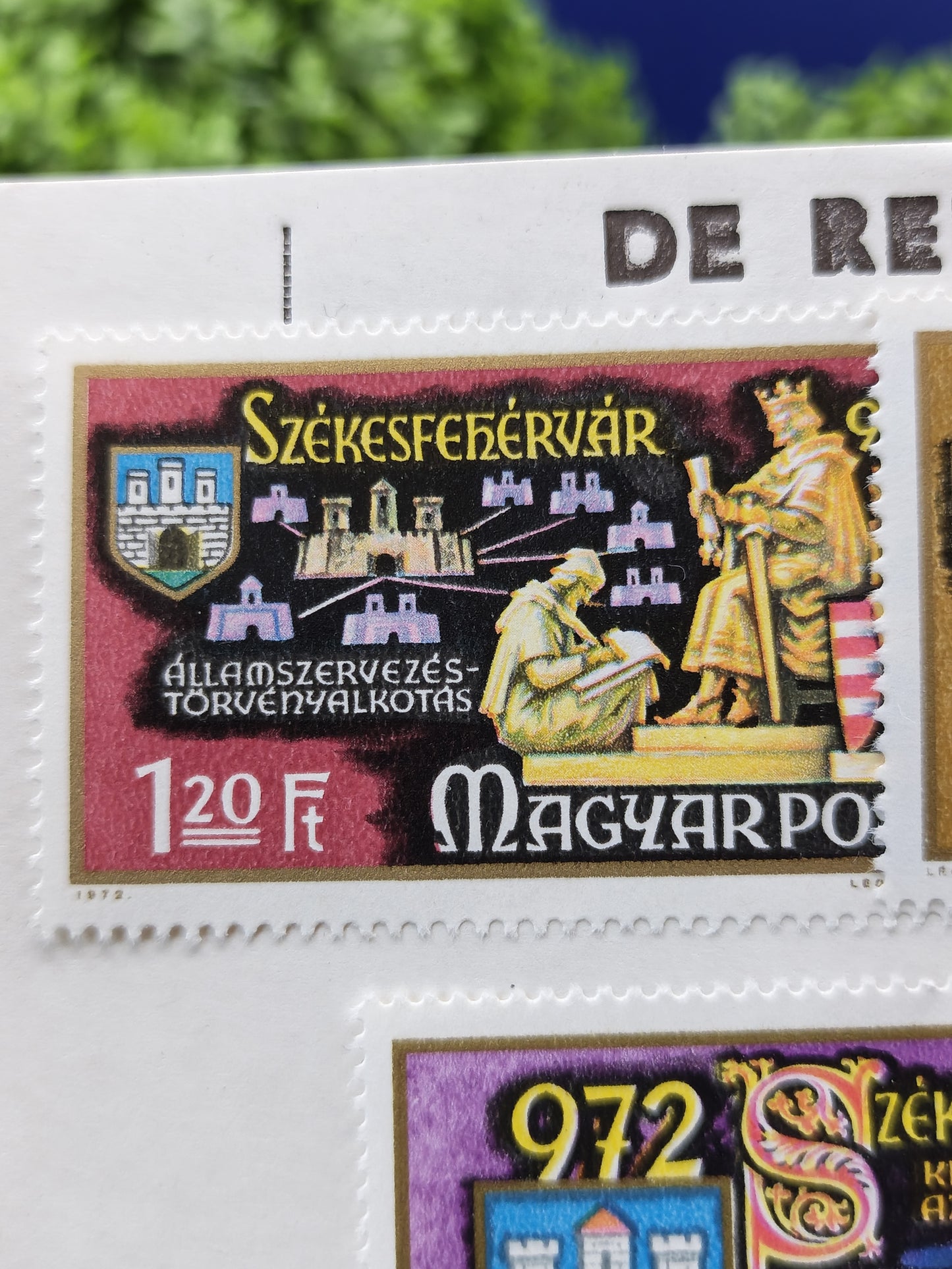 1972 Hungary Millennium of Székesfehérvár Stamp Set