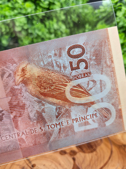 50 dobras . Tome and Principe . 2016