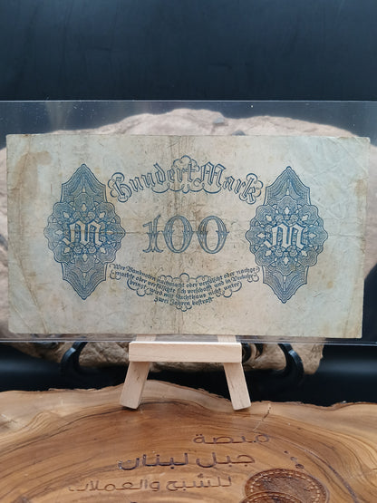 100 Mark. 1922 . Germany