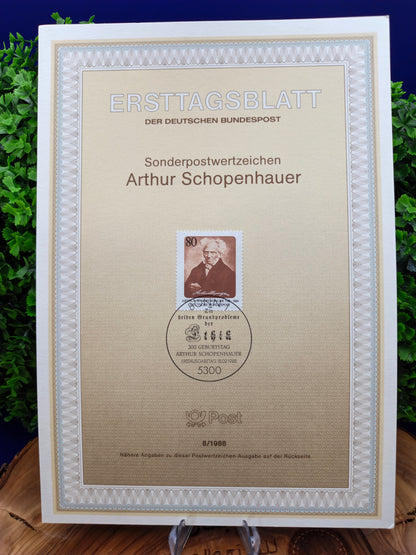 The World as Will and Representation: 200th Birthday of Arthur Schopenhauer