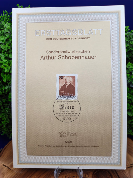 The World as Will and Representation: 200th Birthday of Arthur Schopenhauer