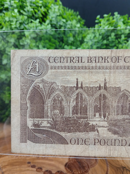 1 lira . Cyprus 1985