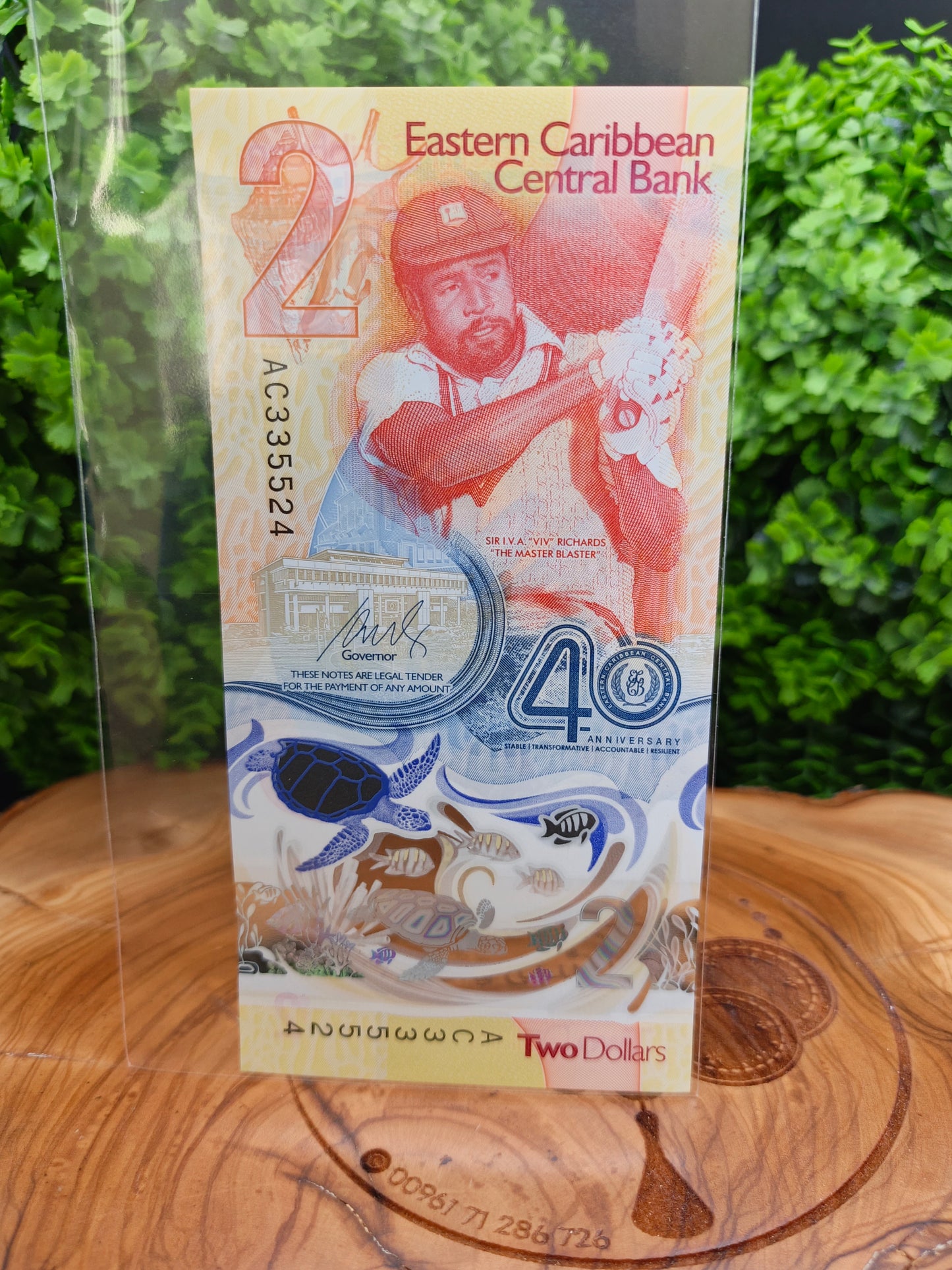 2 dollar eastern Caribbean . 2023
