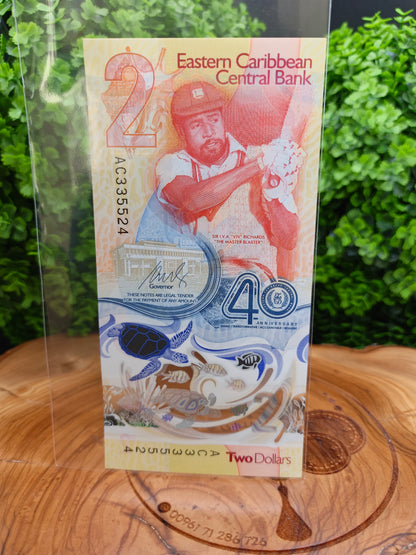2 dollar eastern Caribbean . 2023