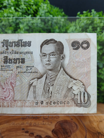 10 baht . Thailand 1974