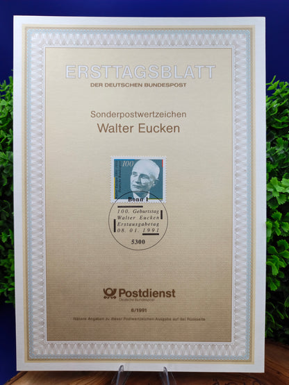 Architect of the Social Market Economy: The Walter Eucken Centenary
