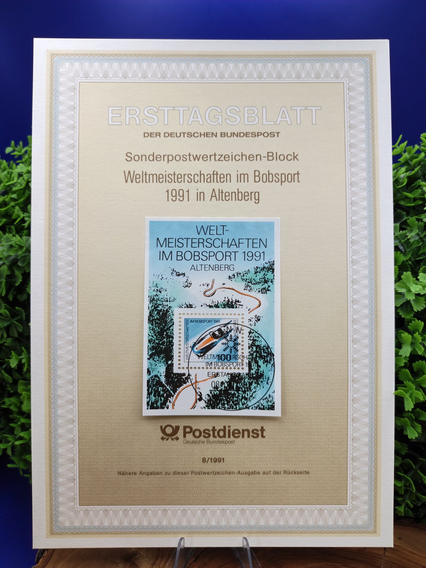 A Historic Slide: 1991 Bobsleigh World Championships in Altenberg