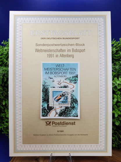 A Historic Slide: 1991 Bobsleigh World Championships in Altenberg