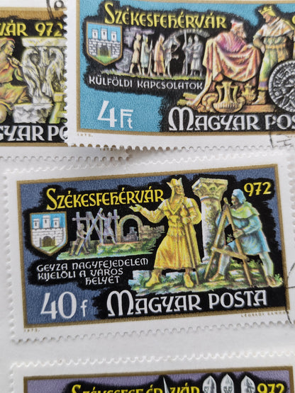 1972 Hungary Millennium of Székesfehérvár Stamp Set