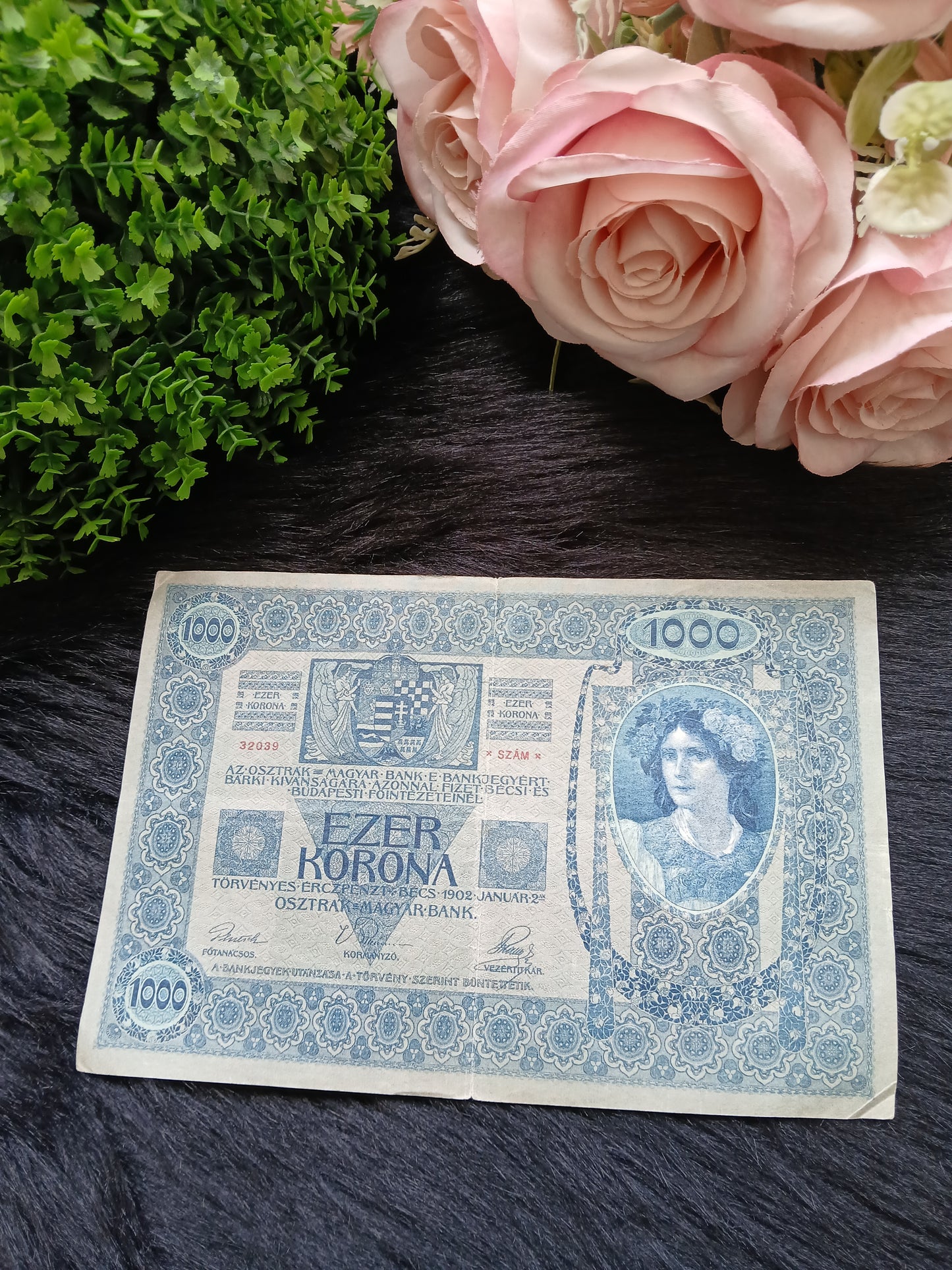 1000 kronen . Austro-Hungarian . 1902