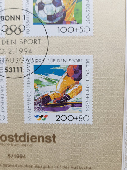 Sporting Milestones: "Für den Sport 1994" Series