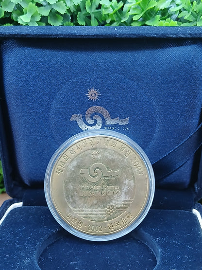 14th asian games busan 2002 medal