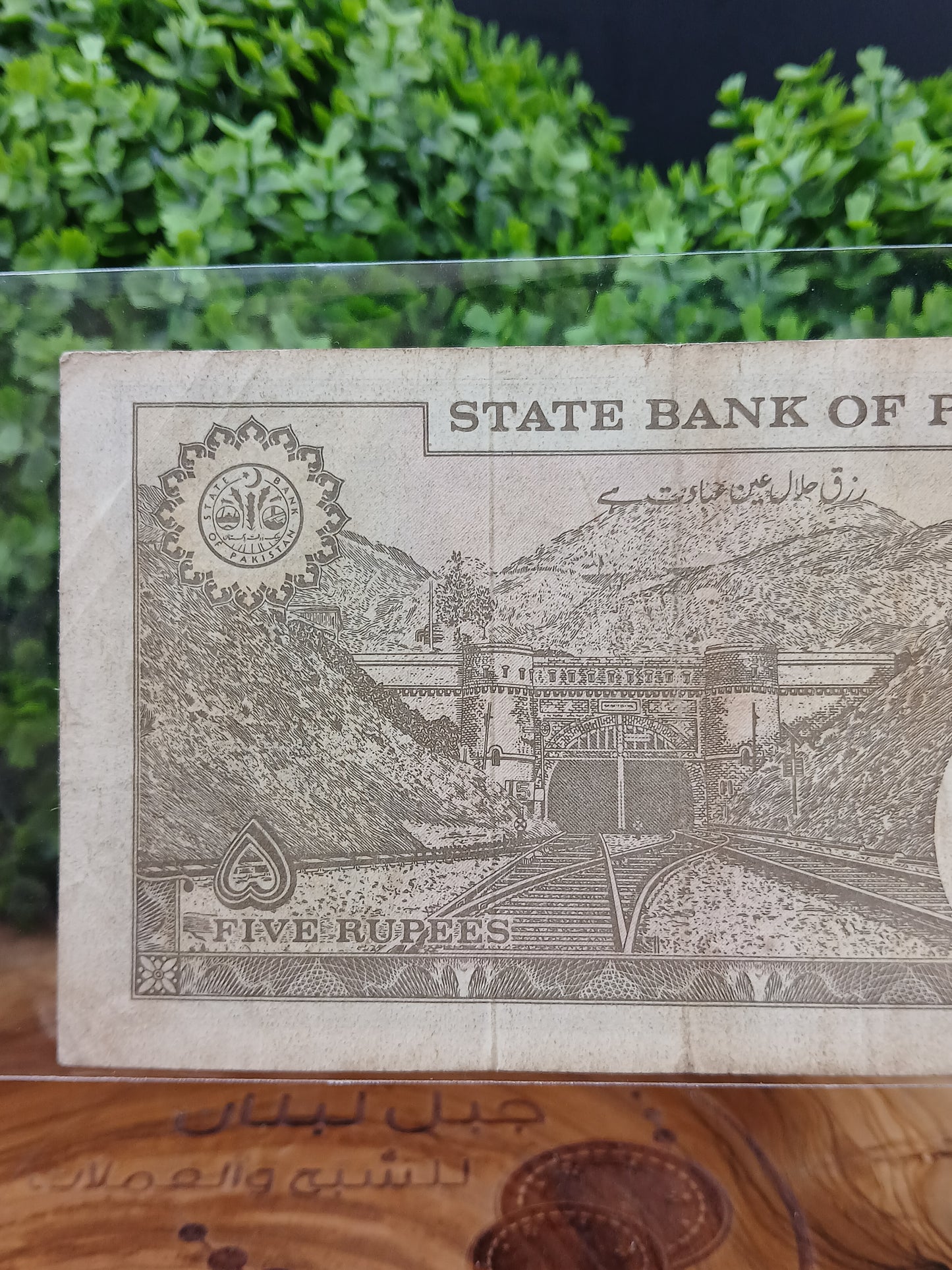 5 rupees. Pakistan 1986