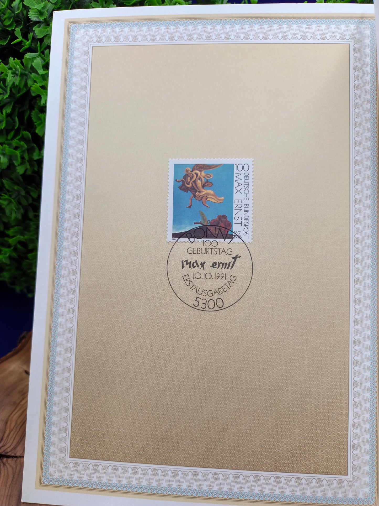 The Max Ernst Centenary Joint Issue
