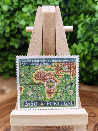 Collection of 65 mixed foreign postage stamps from different countries around the world.