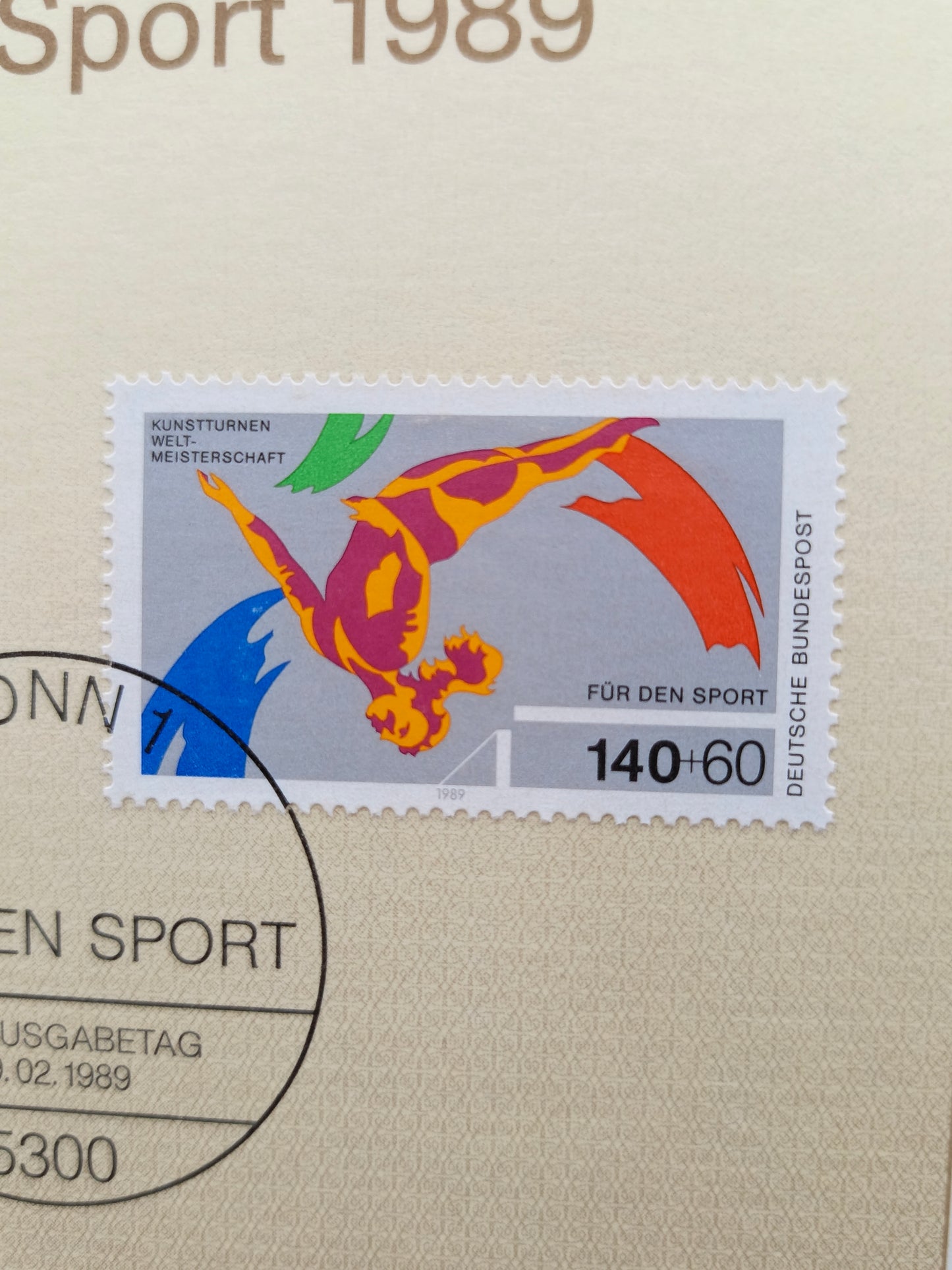 Supporting Athletic Excellence: "Für den Sport 1989" Series