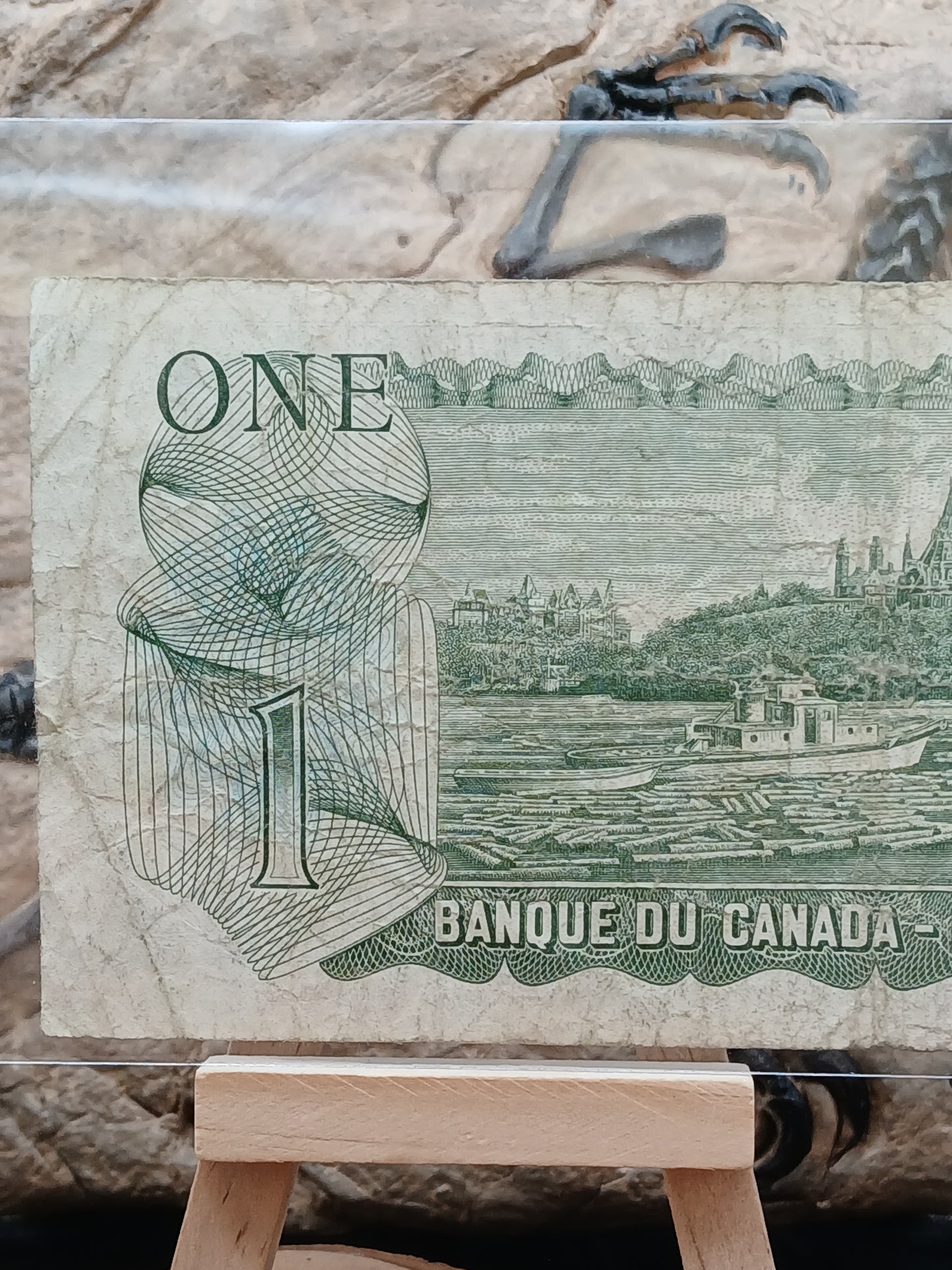 1 dollar . Canada.  1973
