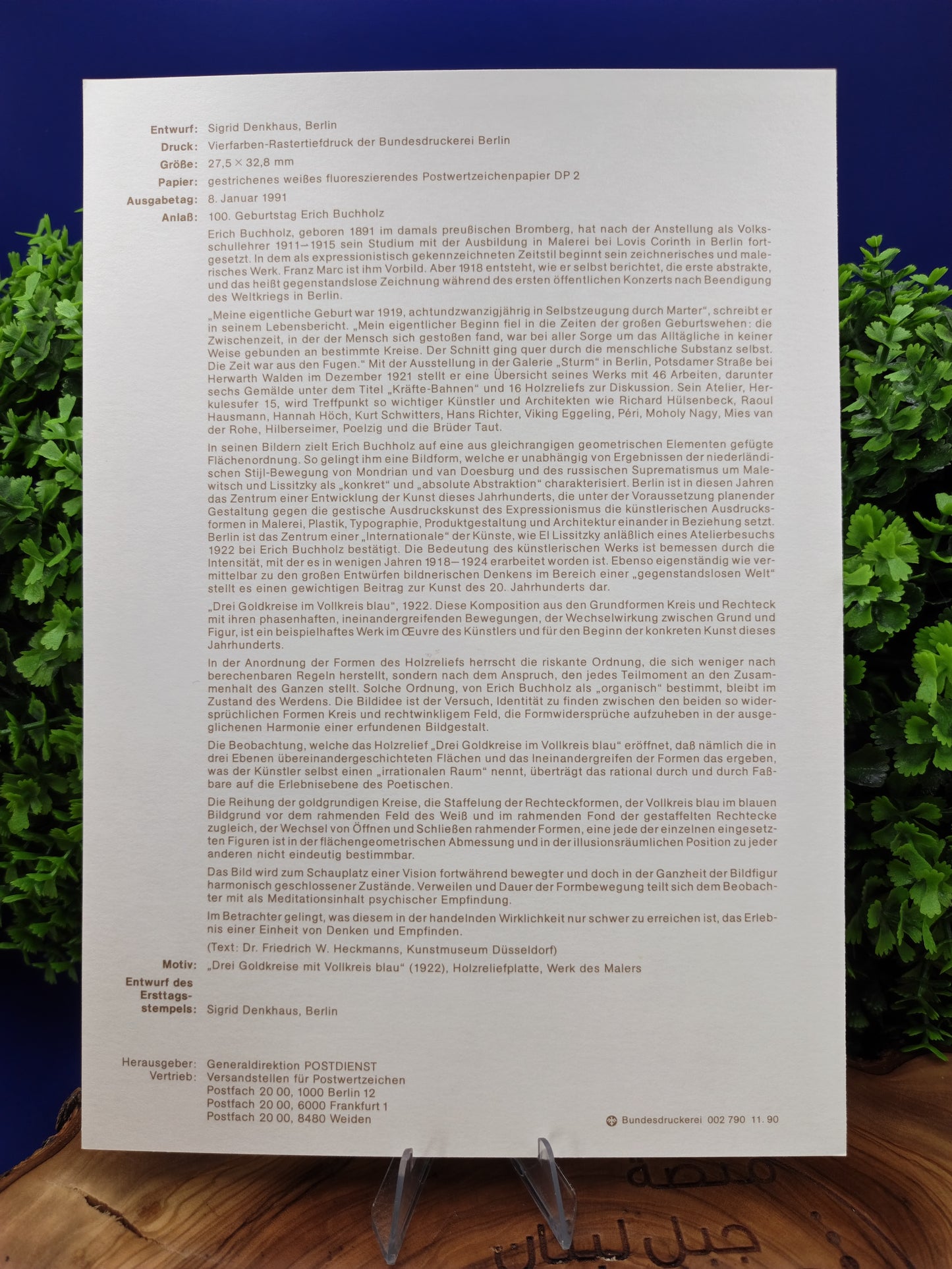 Abstract Modernism: The Erich Buchholz Centenary