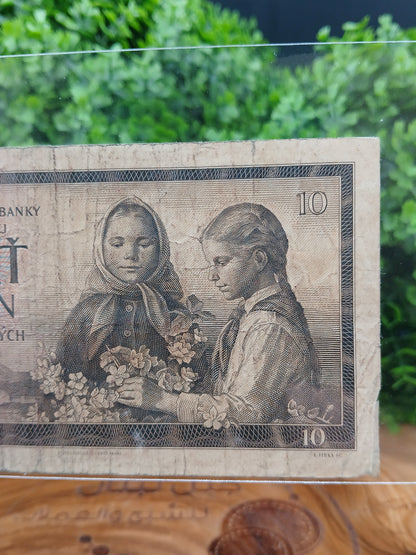 10 kroun . Czechoslovakia 1960