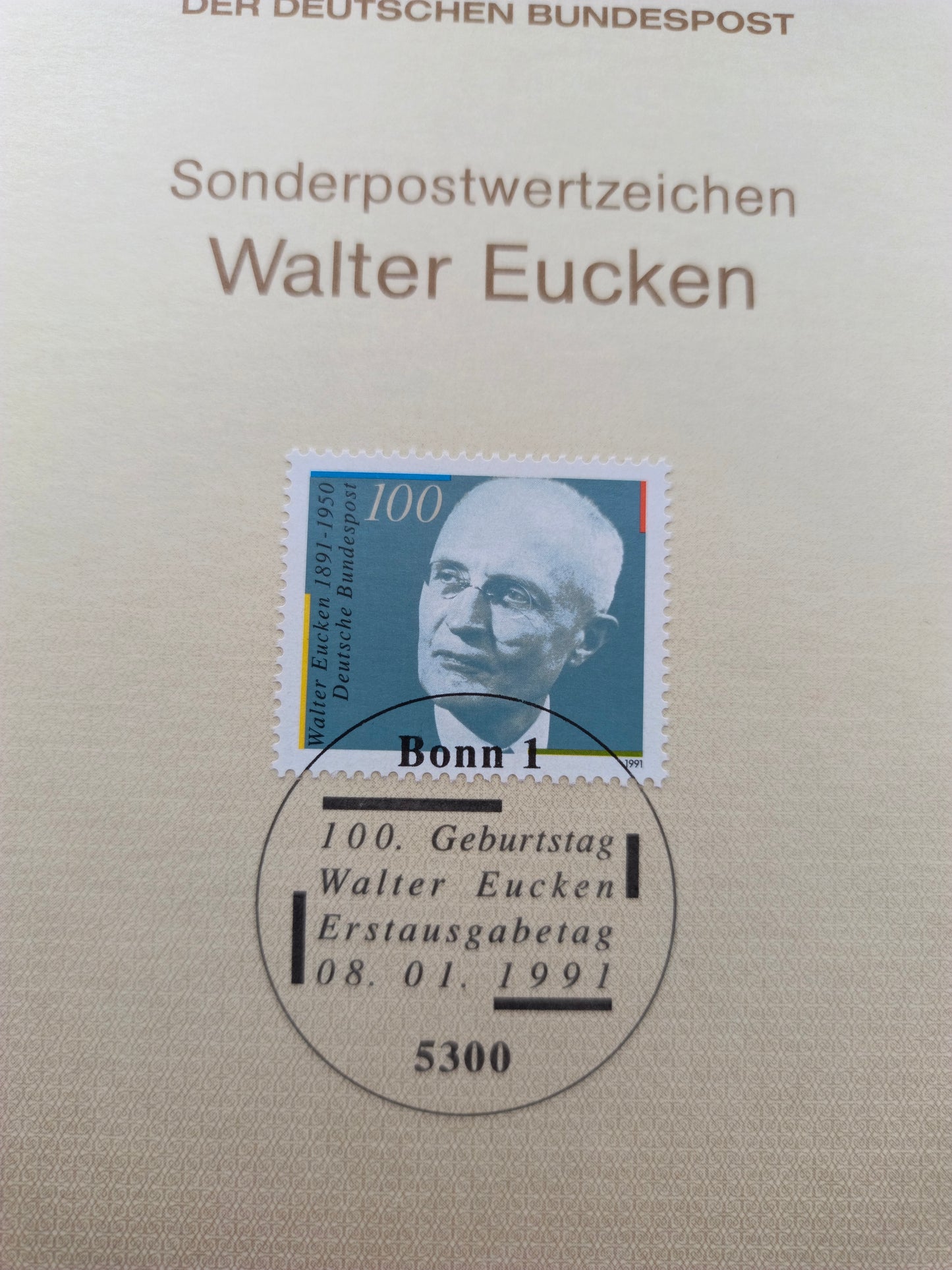 Architect of the Social Market Economy: The Walter Eucken Centenary