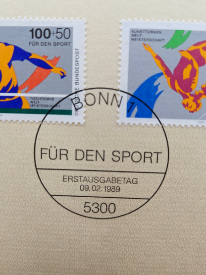 Supporting Athletic Excellence: "Für den Sport 1989" Series