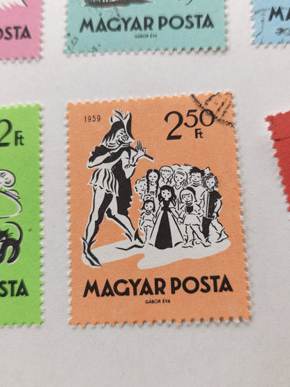 1959 Hungary Fairy Tales Stamp Set