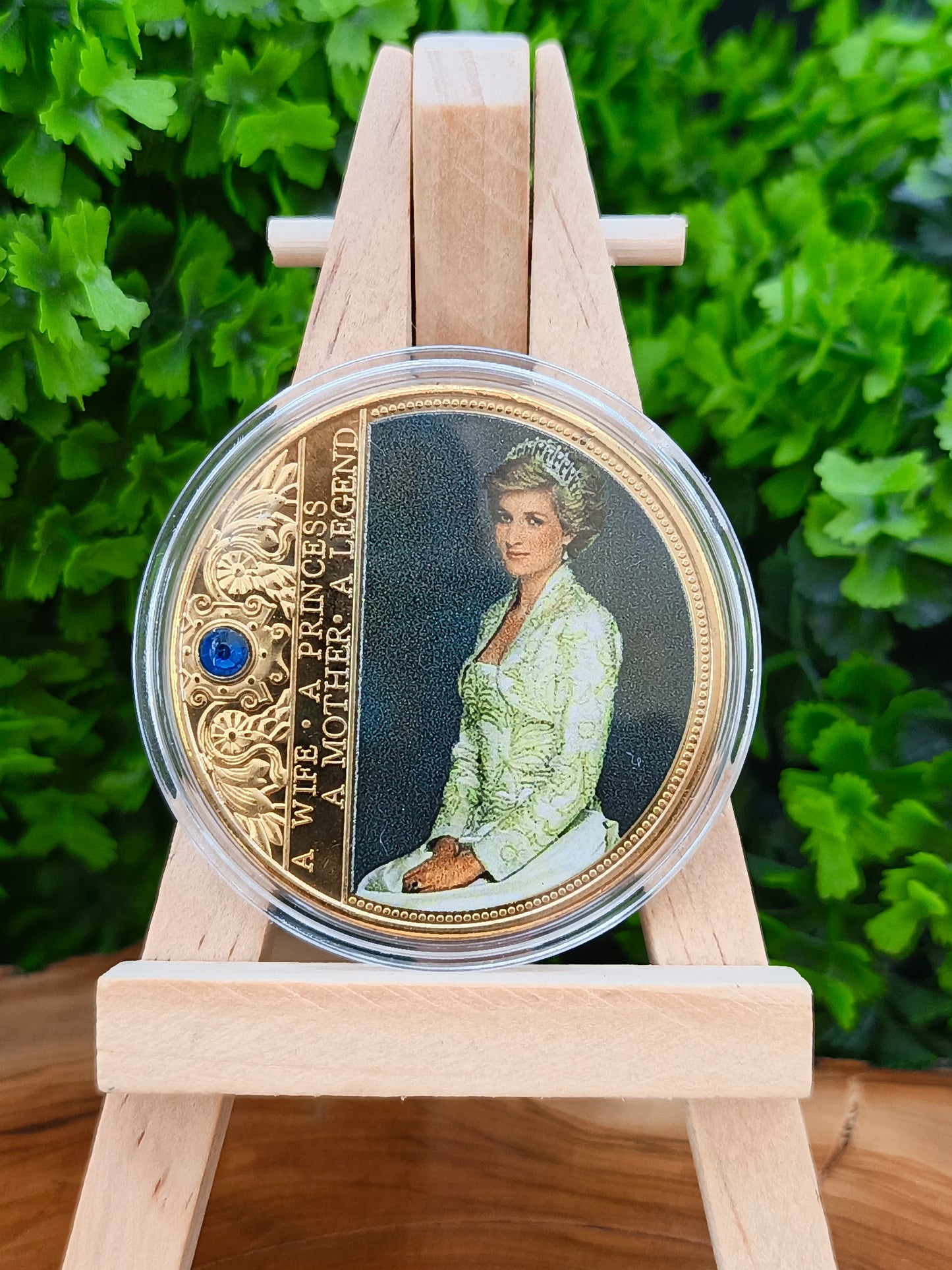 Unofficial commemorative medal for Lady Diana