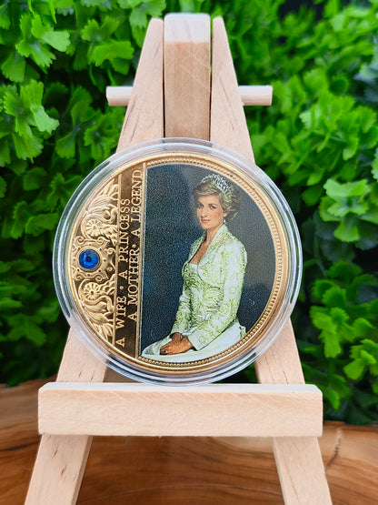 Unofficial commemorative medal for Lady Diana