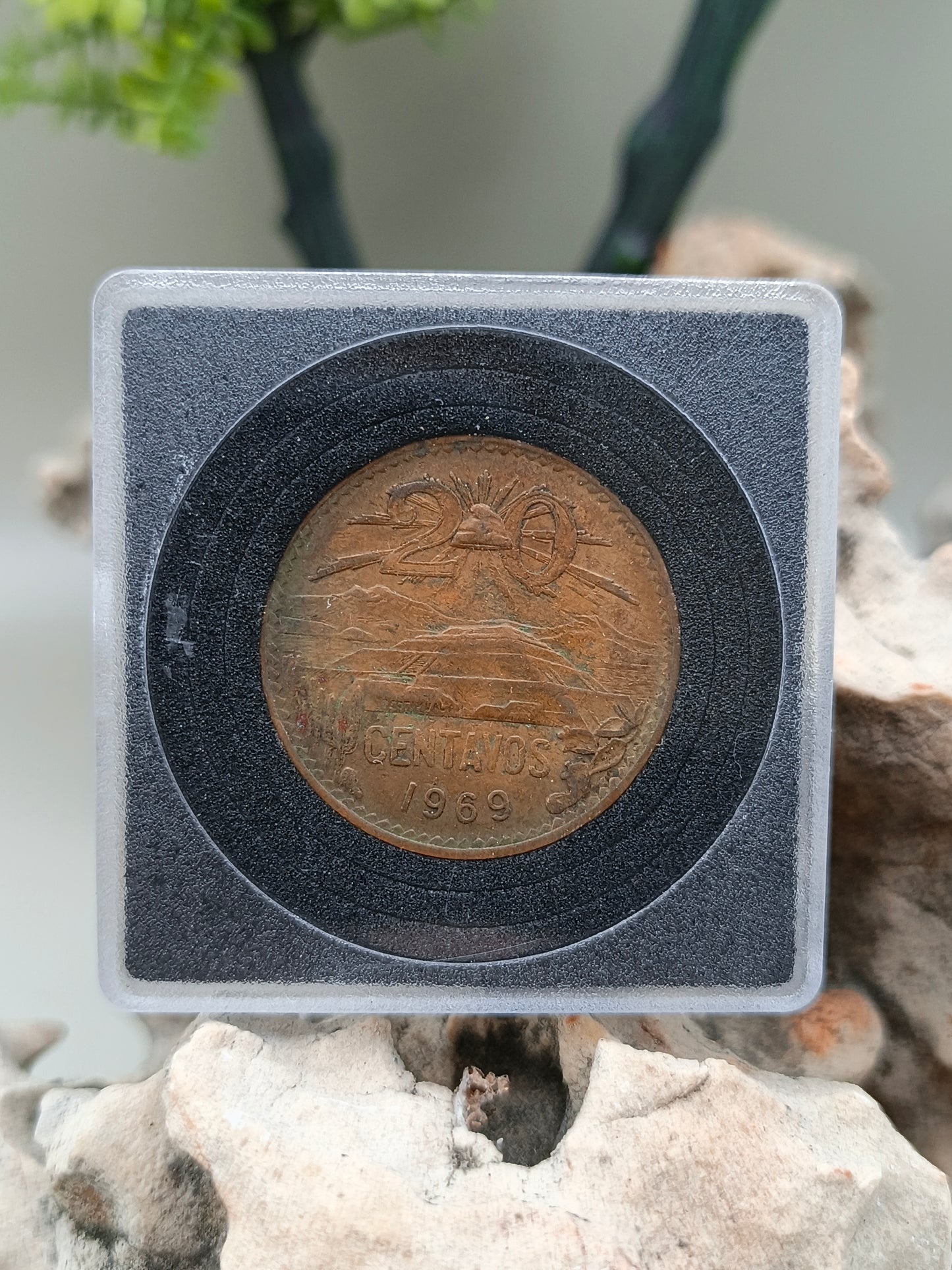 20 Centavos . Mexico . 1969