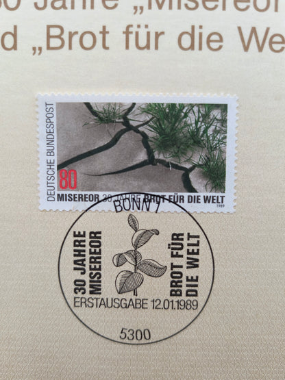 The Fight Against Hunger: 30 Years of "Misereor" and "Brot für die Welt"