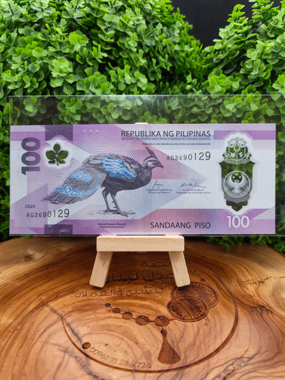 100 piso . Philippines . 2024