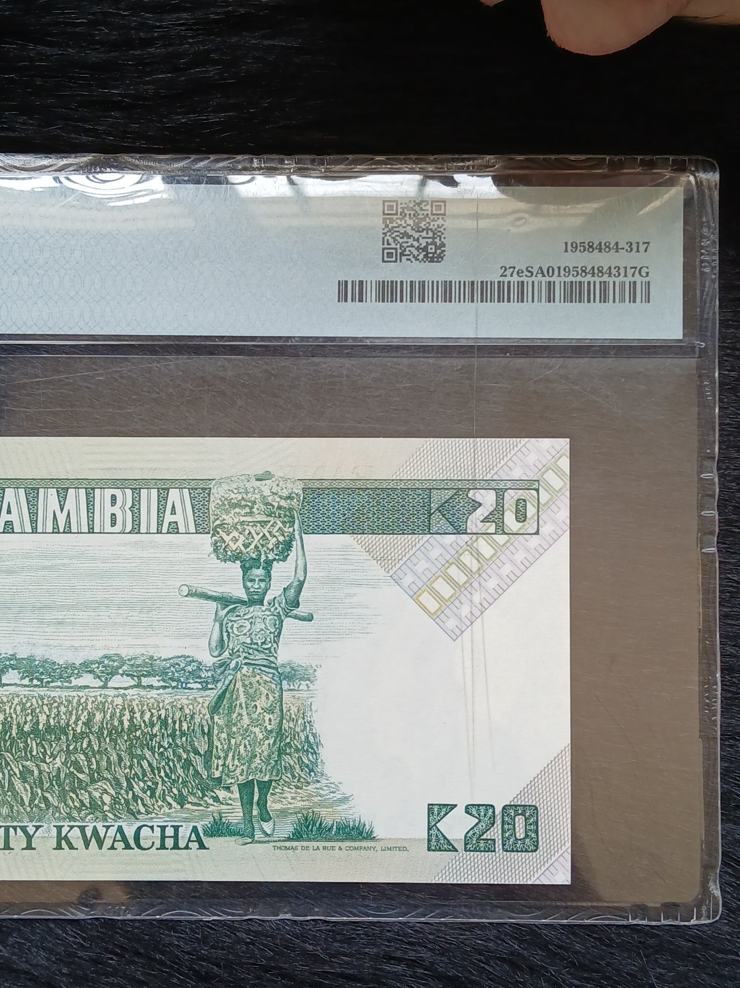 20 kwacha . Zambia.  1980-88