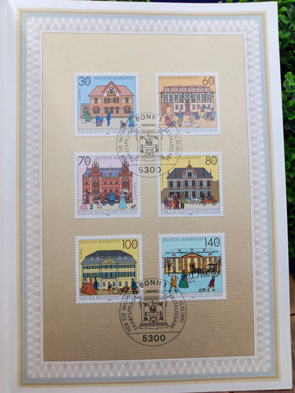 Heritage in Hues: Historical German Post Offices