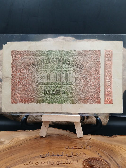 20,000 Mark.  Germany . 1923