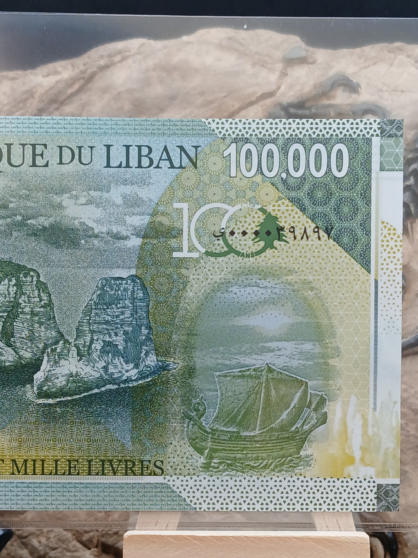 100,000 Lebanese lira.  2020