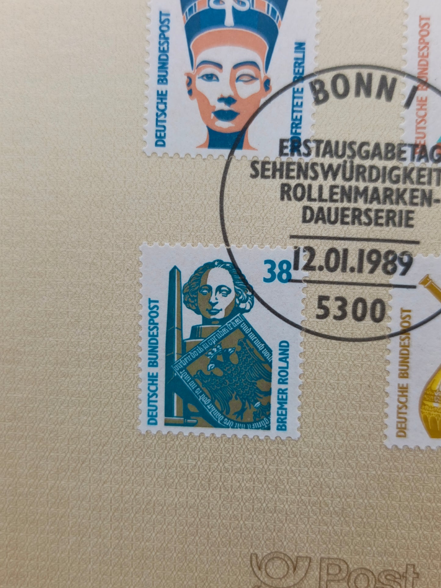 Cultural Treasures: "Sehenswürdigkeiten" 1989 Definitive Series