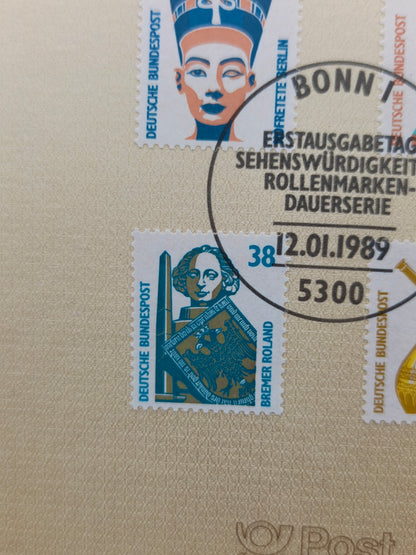 Cultural Treasures: "Sehenswürdigkeiten" 1989 Definitive Series