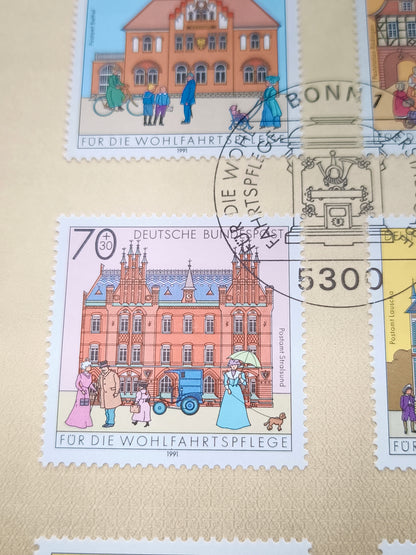 Heritage in Hues: Historical German Post Offices