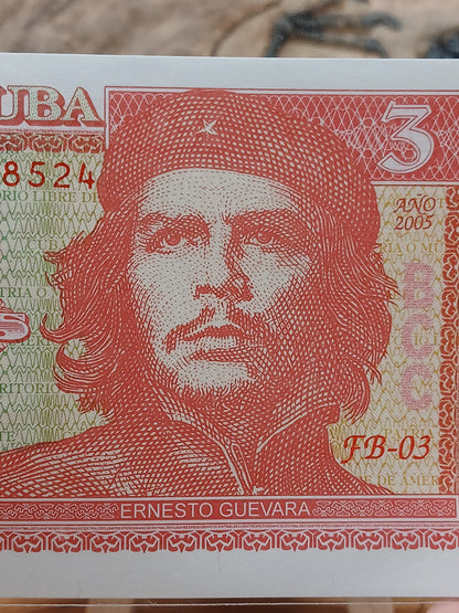 3 pesos cuba . 2005