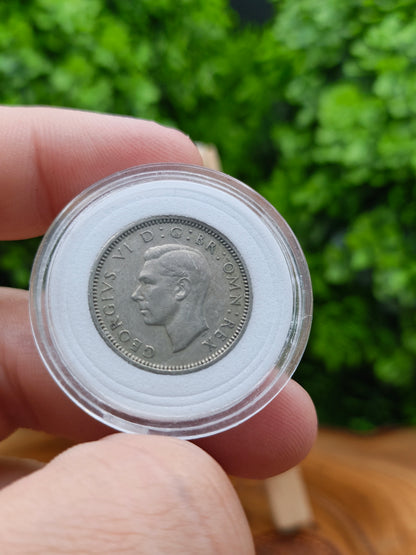 6 Pence . united kingdom . 1951