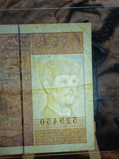 20 francs.  France.  1997