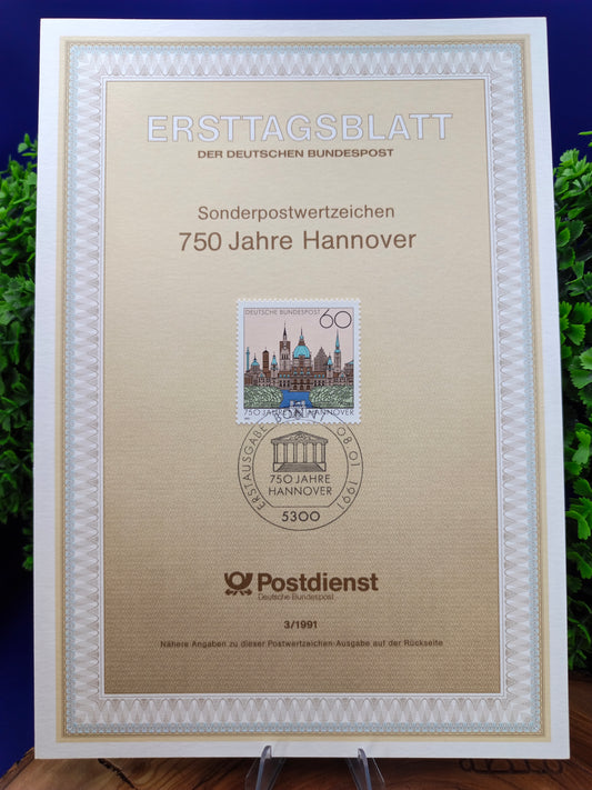 Centuries of Skyline: 750 Years of Hannover