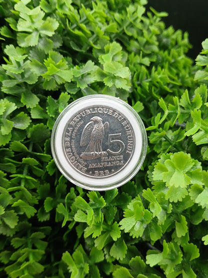 5 francs set . Burundi  2014