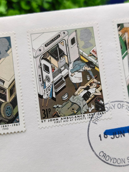 British Royal Mail First Day Cover (1987)
