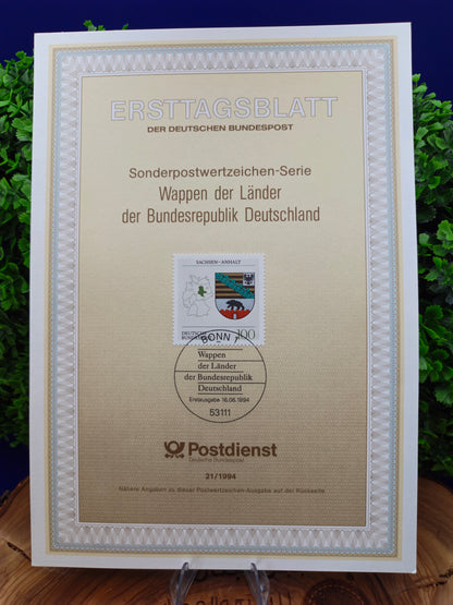 Heraldry of the Federal Republic: Saxony-Anhalt